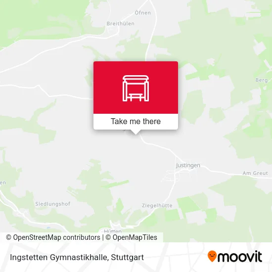 Карта Ingstetten Gymnastikhalle