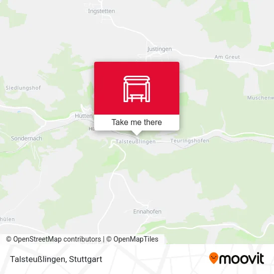 Карта Talsteußlingen