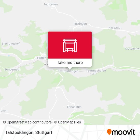 Карта Talsteußlingen