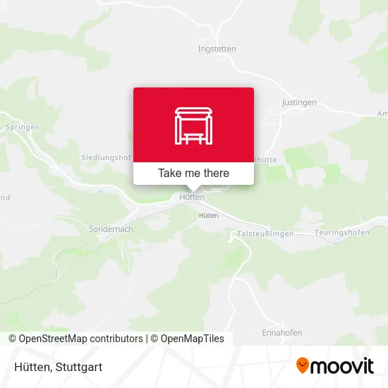 Карта Hütten