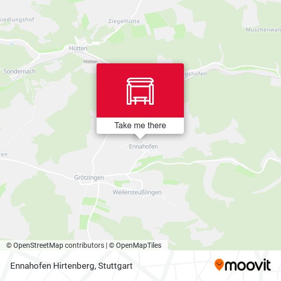 Ennahofen Hirtenberg map