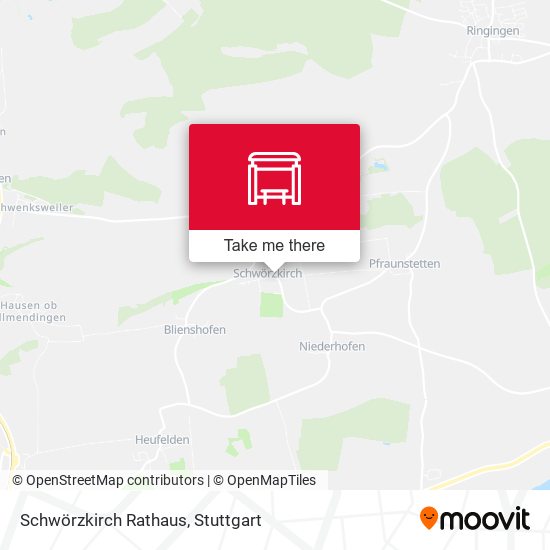 Schwörzkirch Rathaus map