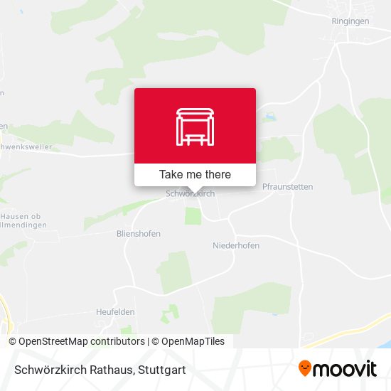 Schwörzkirch Rathaus map