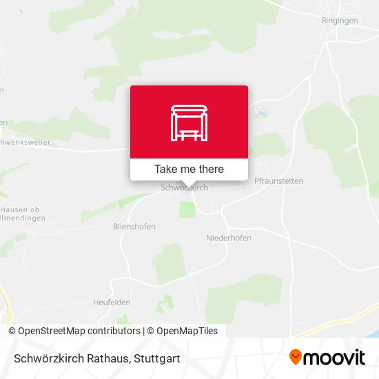 Карта Schwörzkirch Rathaus