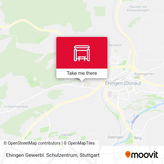Ehingen Gewerbl. Schulzentrum map