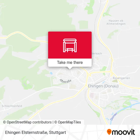 Карта Ehingen Elsternstraße