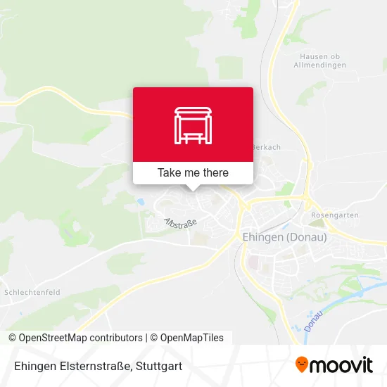 Карта Ehingen Elsternstraße