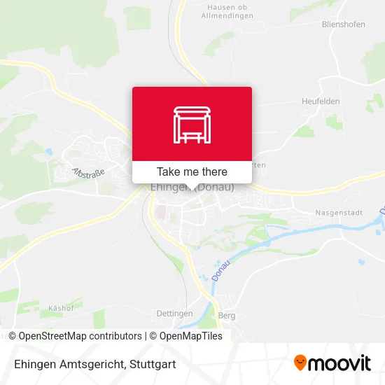 Карта Ehingen Amtsgericht
