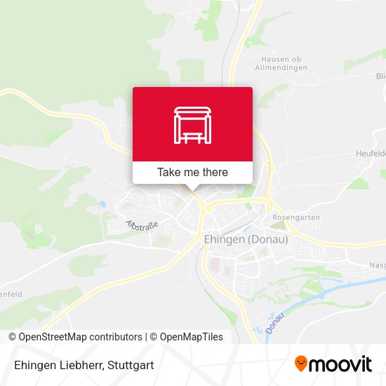 Карта Ehingen Liebherr