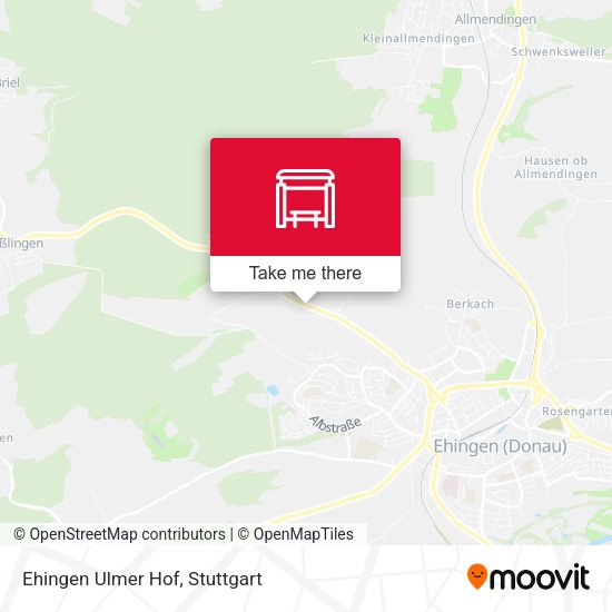 Карта Ehingen Ulmer Hof