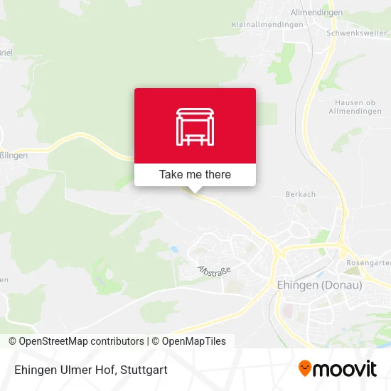 Карта Ehingen Ulmer Hof