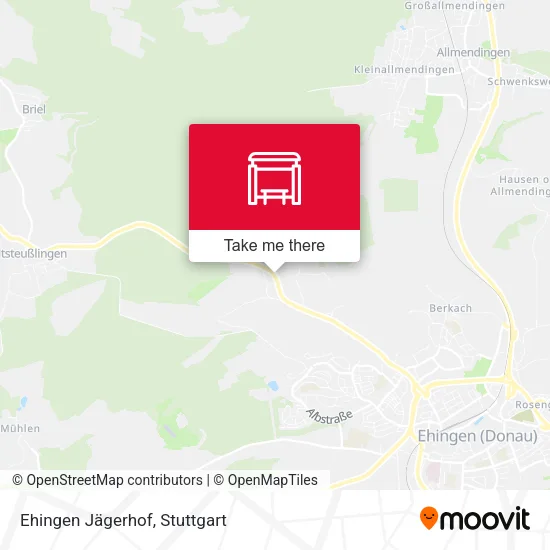 Карта Ehingen Jägerhof