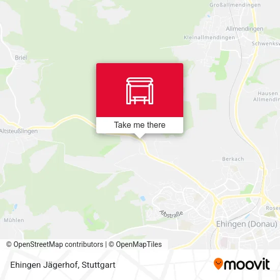 Карта Ehingen Jägerhof