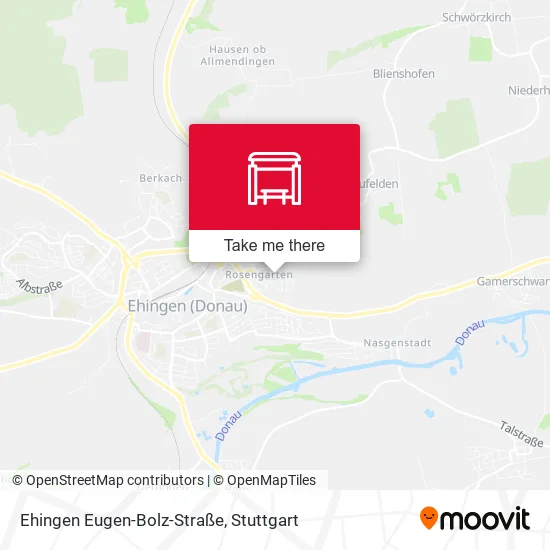 Карта Ehingen Eugen-Bolz-Straße