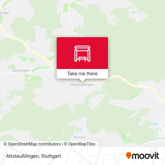 Карта Altsteußlingen