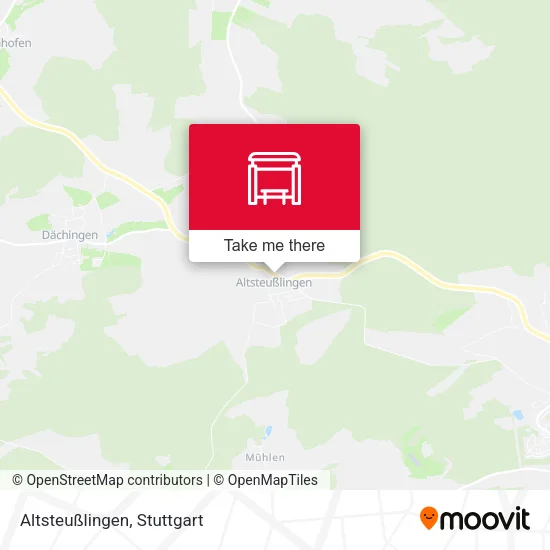 Карта Altsteußlingen