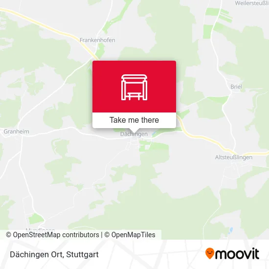 Карта Dächingen Ort
