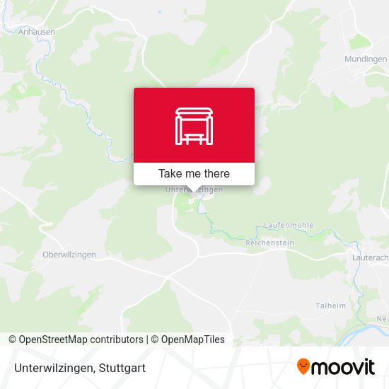 Карта Unterwilzingen