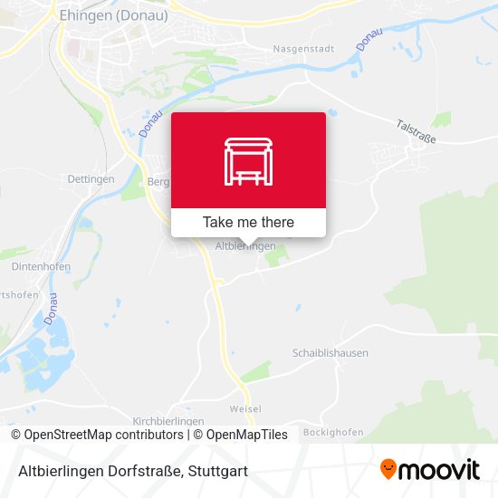 Altbierlingen Dorfstraße map