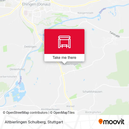 Карта Altbierlingen Schulberg