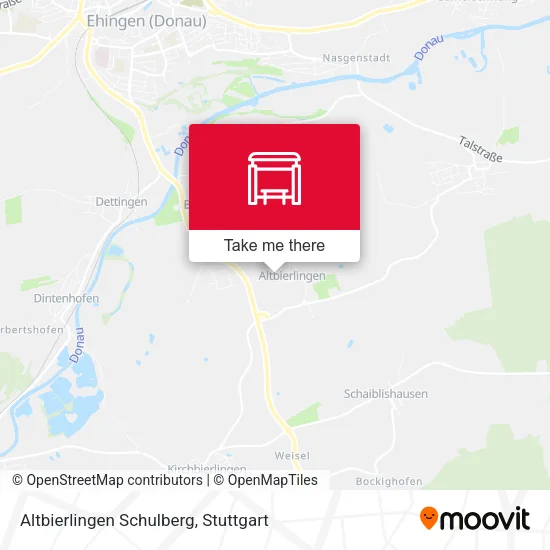 Карта Altbierlingen Schulberg