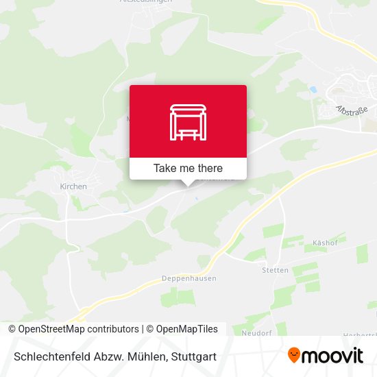 Schlechtenfeld Abzw. Mühlen map