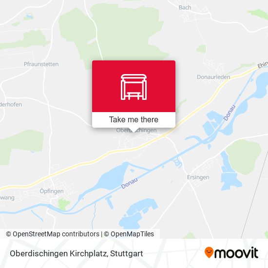 Oberdischingen Kirchplatz map