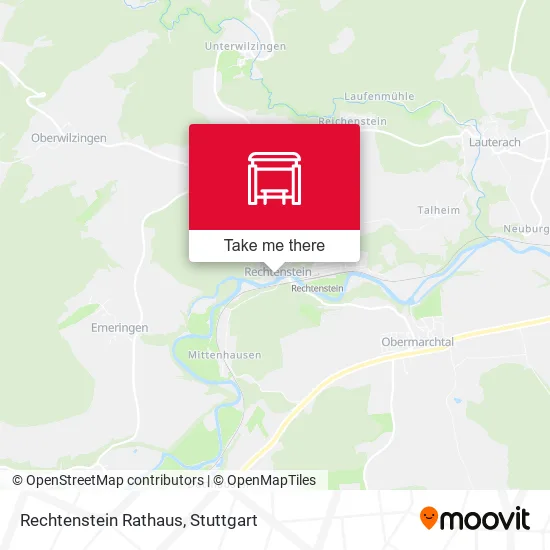 Карта Rechtenstein Rathaus