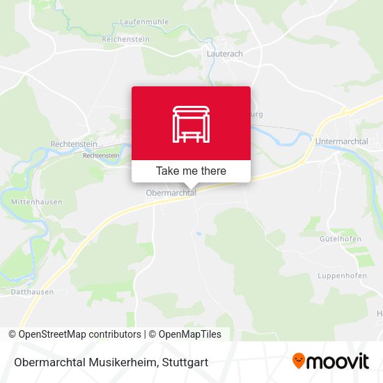 Карта Obermarchtal Musikerheim