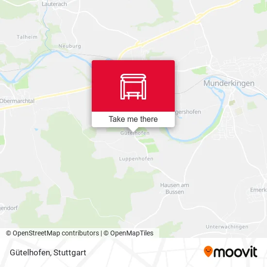 Карта Gütelhofen