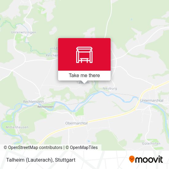 Карта Talheim (Lauterach)