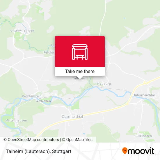 Карта Talheim (Lauterach)