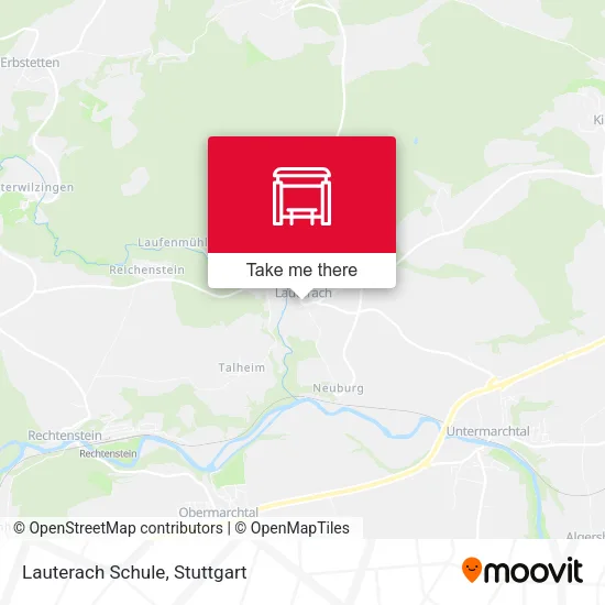 Карта Lauterach Schule