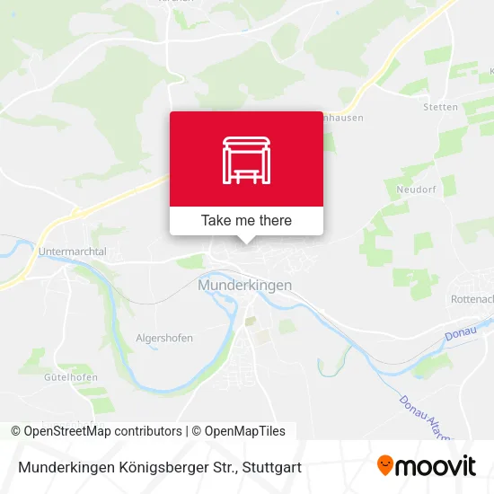 Карта Munderkingen Königsberger Str.