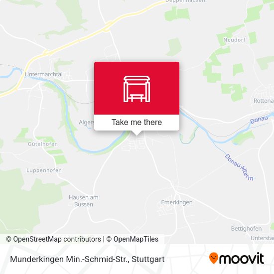 Карта Munderkingen Min.-Schmid-Str.