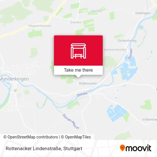 Rottenacker Lindenstraße map