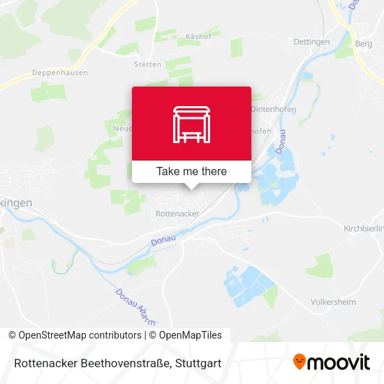 Карта Rottenacker Beethovenstraße