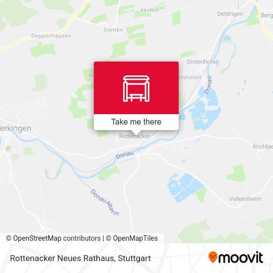 Rottenacker Neues Rathaus map