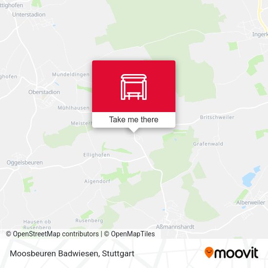 Moosbeuren Badwiesen map