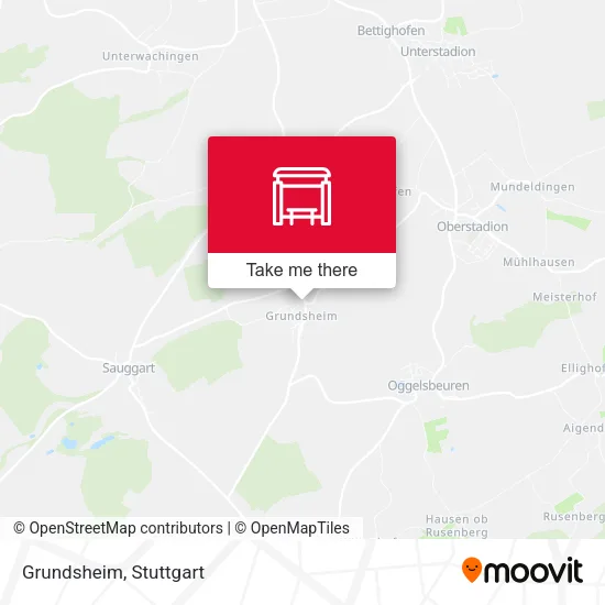Карта Grundsheim