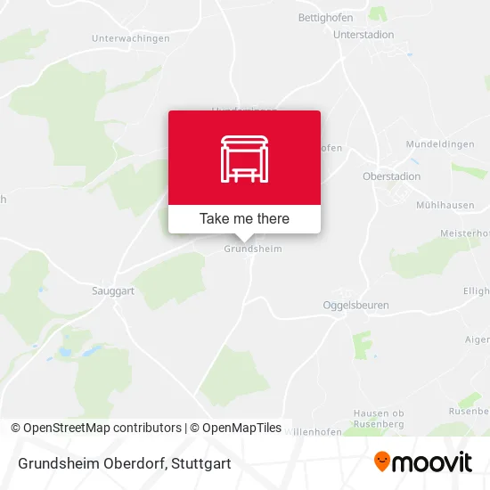 Карта Grundsheim Oberdorf