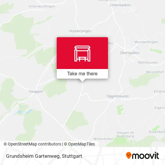 Карта Grundsheim Gartenweg