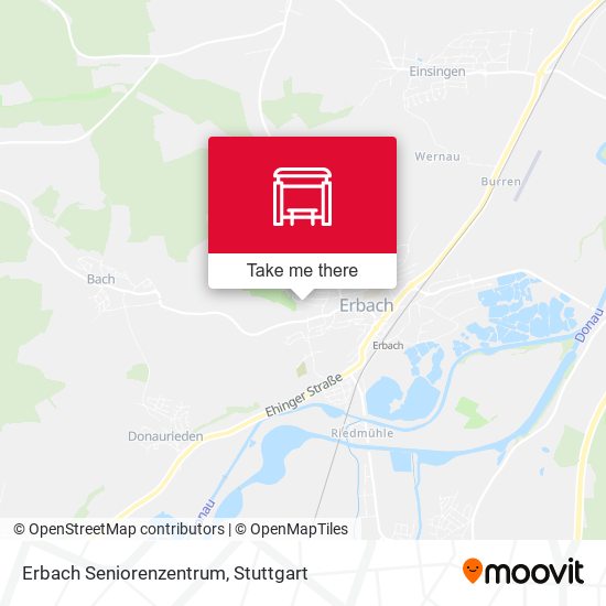 Карта Erbach Seniorenzentrum