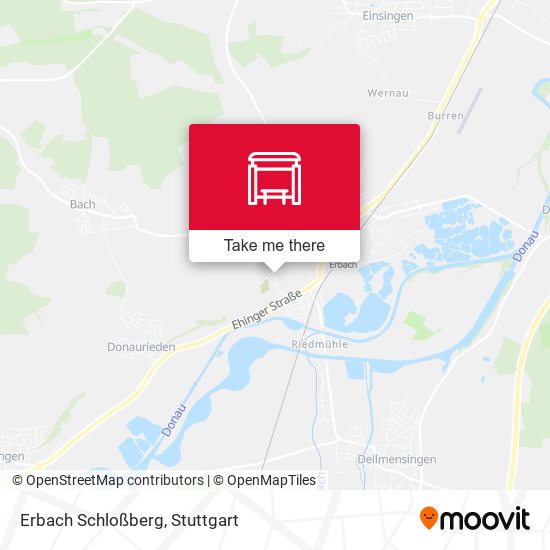 Карта Erbach Schloßberg