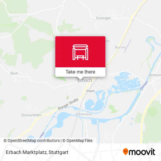Карта Erbach Marktplatz