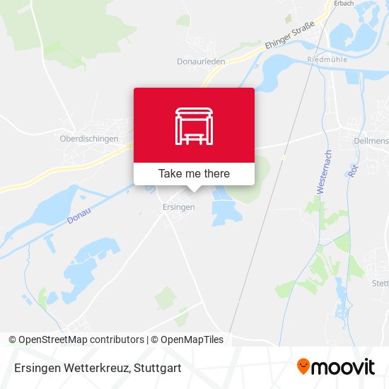 Ersingen Wetterkreuz map