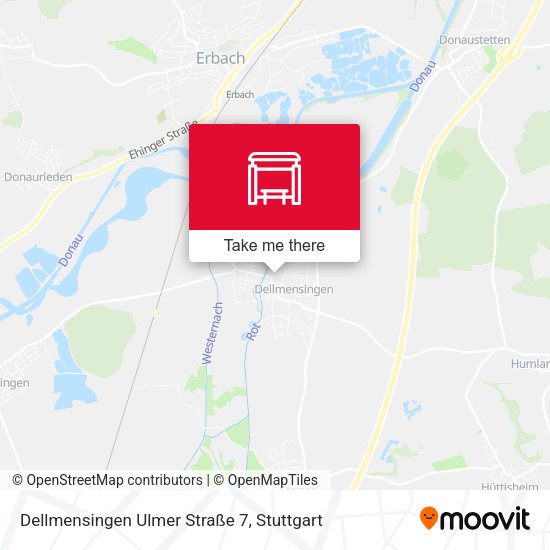 Dellmensingen Ulmer Straße 7 map