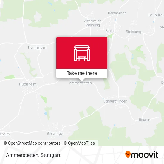 Карта Ammerstetten