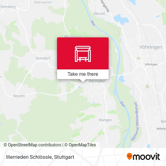 Illerrieden Schlössle map