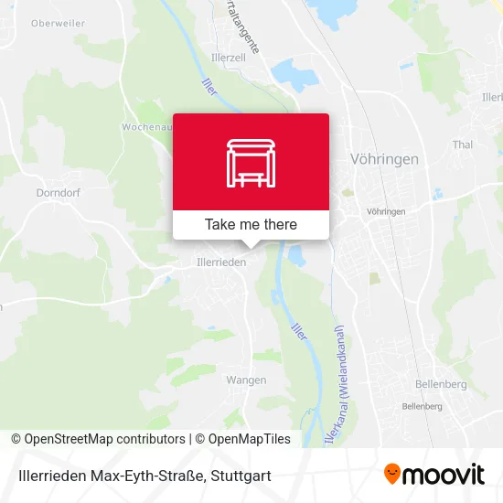 Карта Illerrieden Max-Eyth-Straße